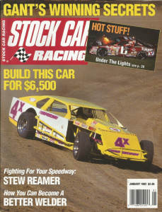 STOCK CAR RACING 1992 JAN - Steve Peles, Stub Fadden, Ricky Craven, Gant